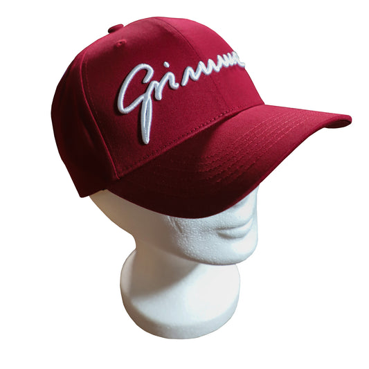 Cap mit Signatur "GRIMME", bordeaux