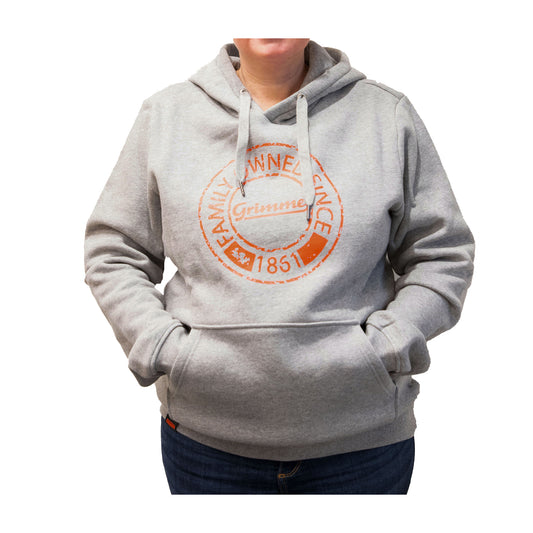 Hoodie "Family owned since 1861", grau