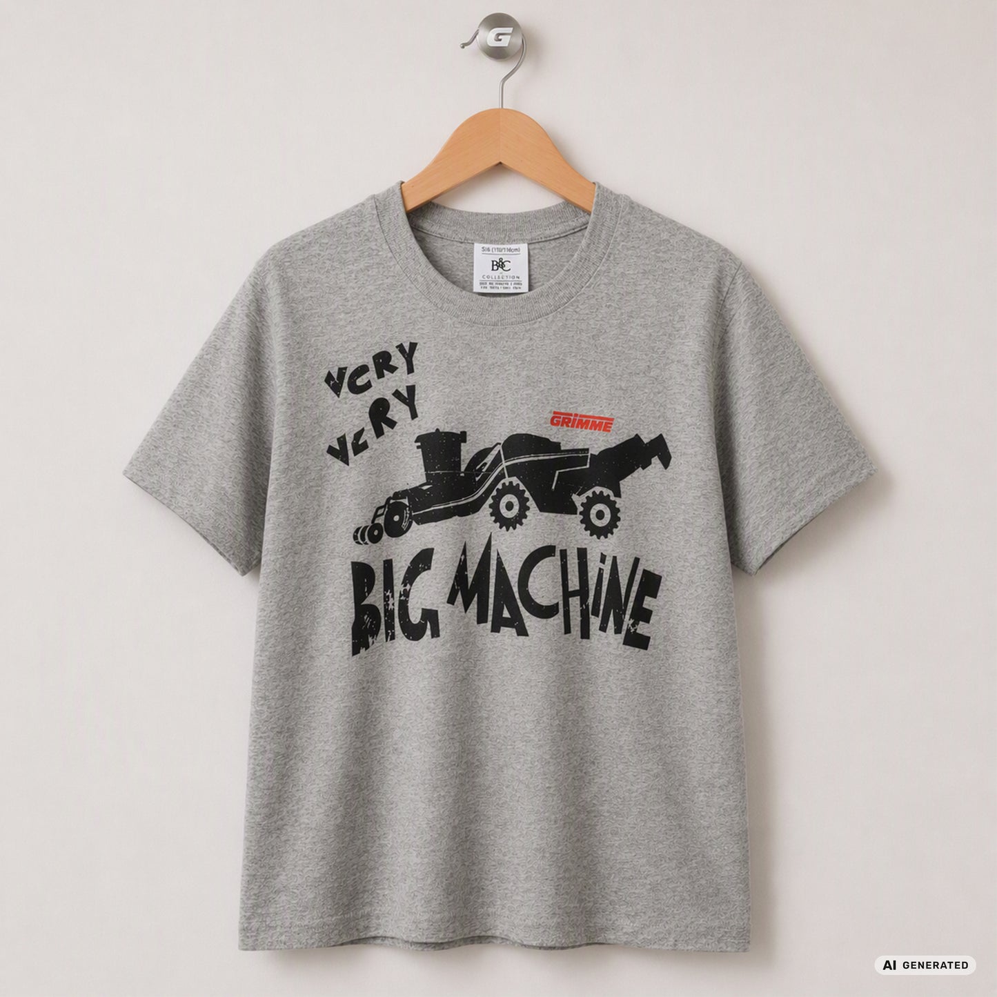 Kids T-Shirt „Very very big machine”