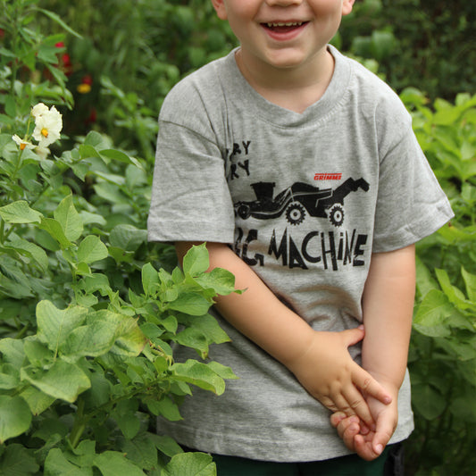 Kinder T-Shirt „Very very big machine”