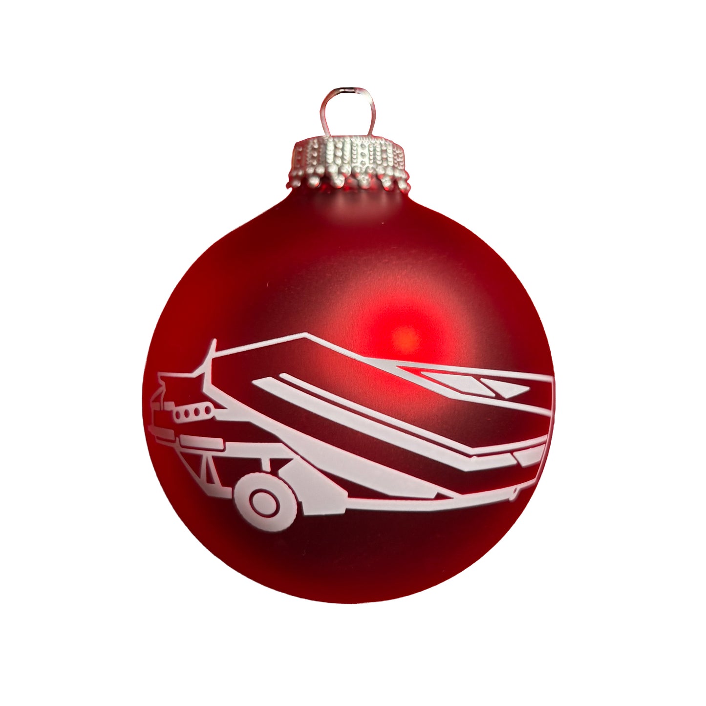 Glass Christmas bauble, design: RH
