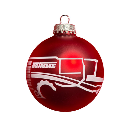Weihnachtskugel aus Glas, Motiv: VARITRON