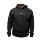 Hoodie with rubberprint "GRIMME", black