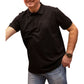 Polo-Shirt for men or women, black