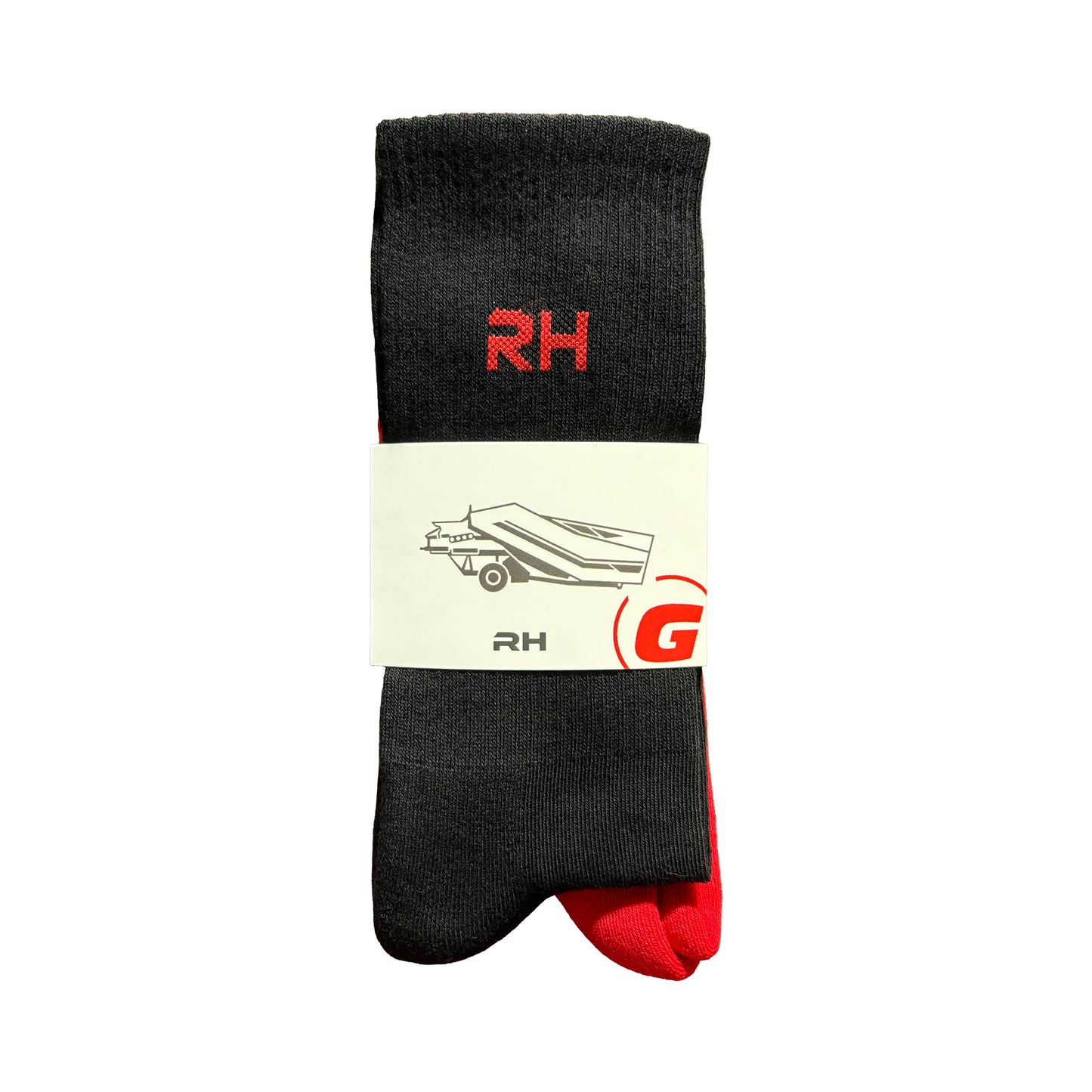 Socken im Doppelpack, Motiv: RH