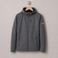 Softshelljacke von JAKO für Herren bzw. Damen, grau meliert
