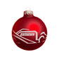 Weihnachtskugel aus Glas, Motiv: EVO