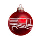 Weihnachtskugel aus Glas, Motiv: VARITRON