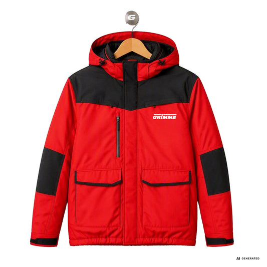 Winter Softshelljacke, rot